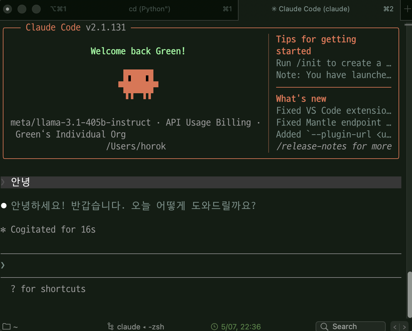 [튜토리얼] Claude Code 무료로 사용하기